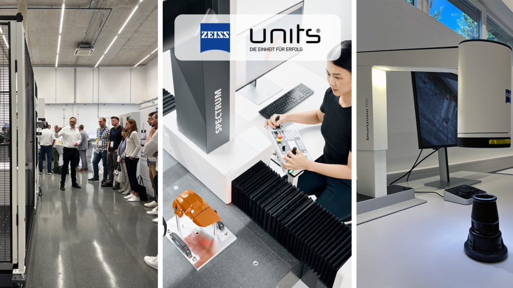 ZEISS meets units 2025 Experten-Vorträge und Live-Demonstrationen aus der Welt der industriellen Messtechnik